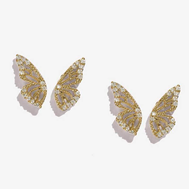 Pendientes Mariposa Brillante