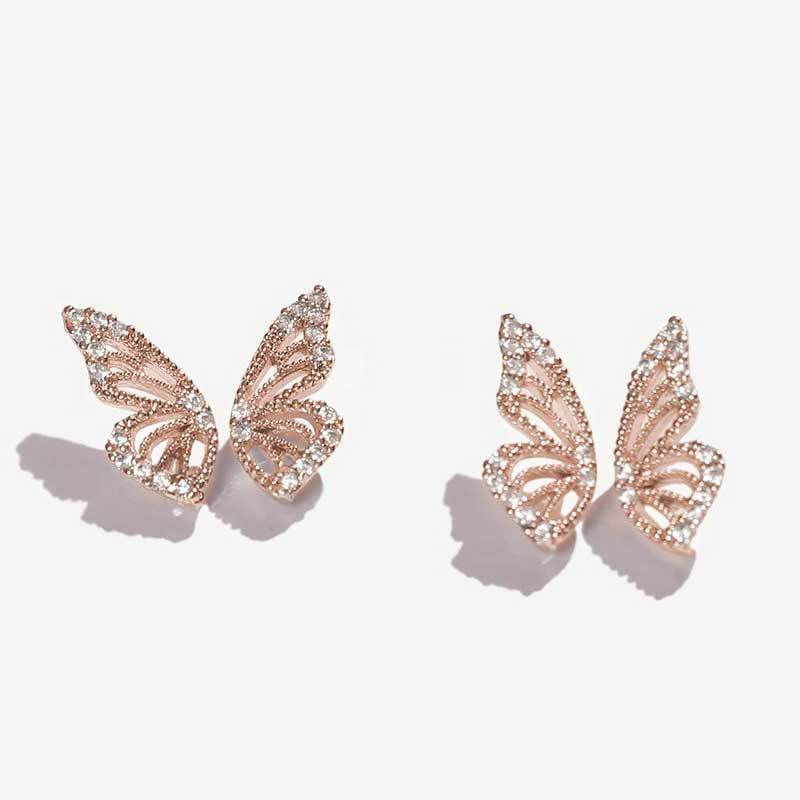 Pendientes Mariposa Brillante
