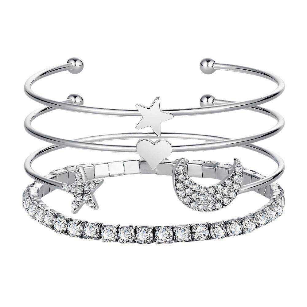 Set de Pulseras Luna & Estrella