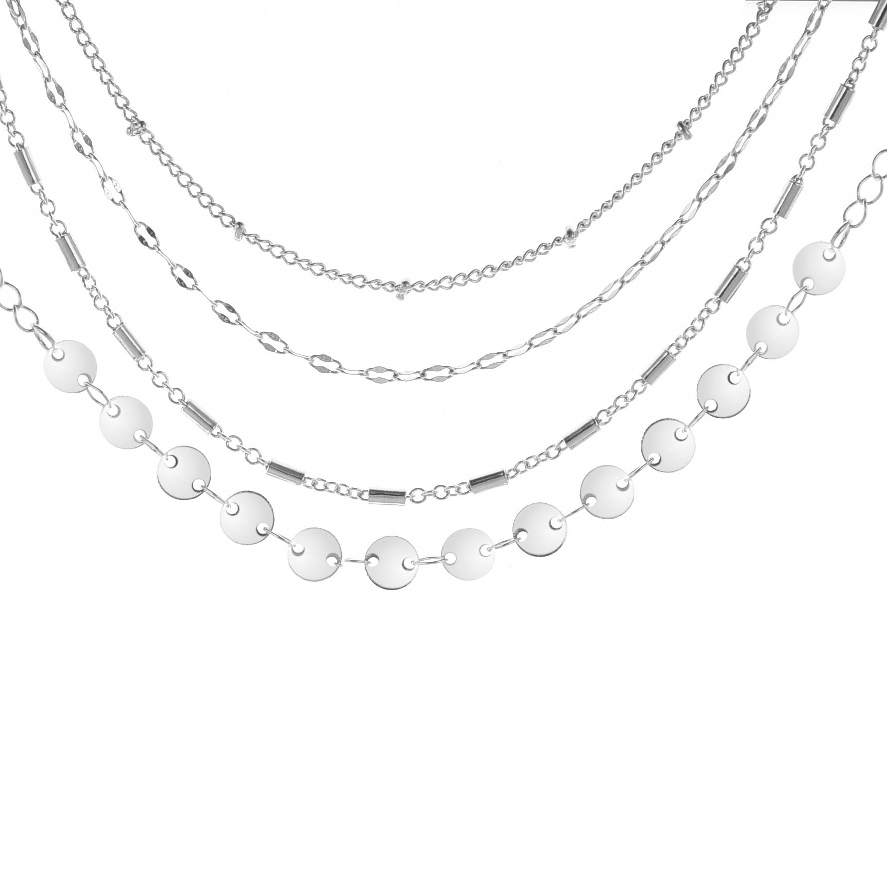 Set de 4 Pulseras Elegantes