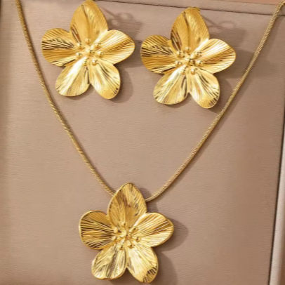 Conjunto Flor Dorada