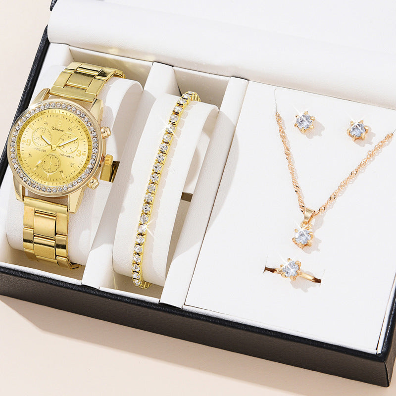 Golden Vow- Conjunto de 5 joyas